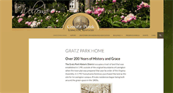 Desktop Screenshot of gratzpark.org